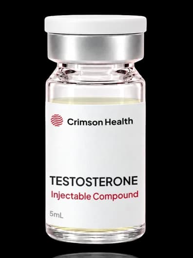 Hormone Care container and Testosterone vial
